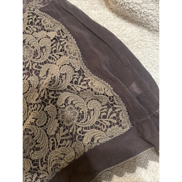 Johnny Was Cupra Rayon Eyelet Embroidered Shift Tunic Dress, Size S C31 - Picture 6 of 6